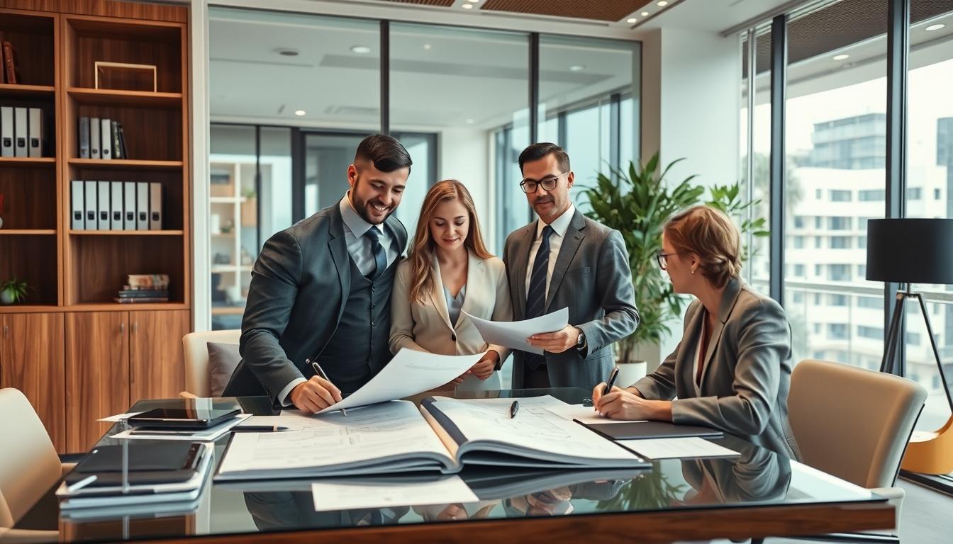 Property settlement documents and transfer review